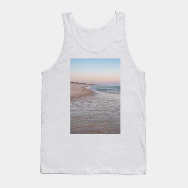 Landscape of sunset in Murtosa beach. Aveiro, Portugal. Tank Top by AnaMOMarques